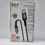 کابل شارژ دوسر تایپ C فست برند FSP مدل 60W