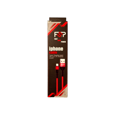 کابل شارژ لایتنینگ پاوربانک FSP مدل 3.1A