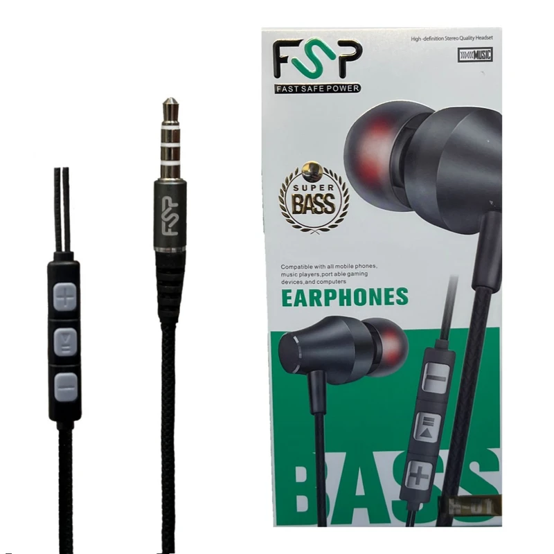 Handsfree-FSP-H-01-b هندزفری سیمی FSP مدل H01
