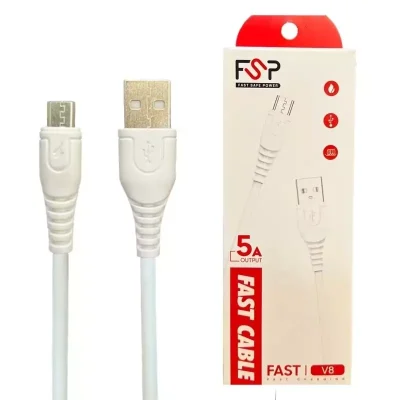 کابل شارژ microusb اف اس پی مدل V8 5A