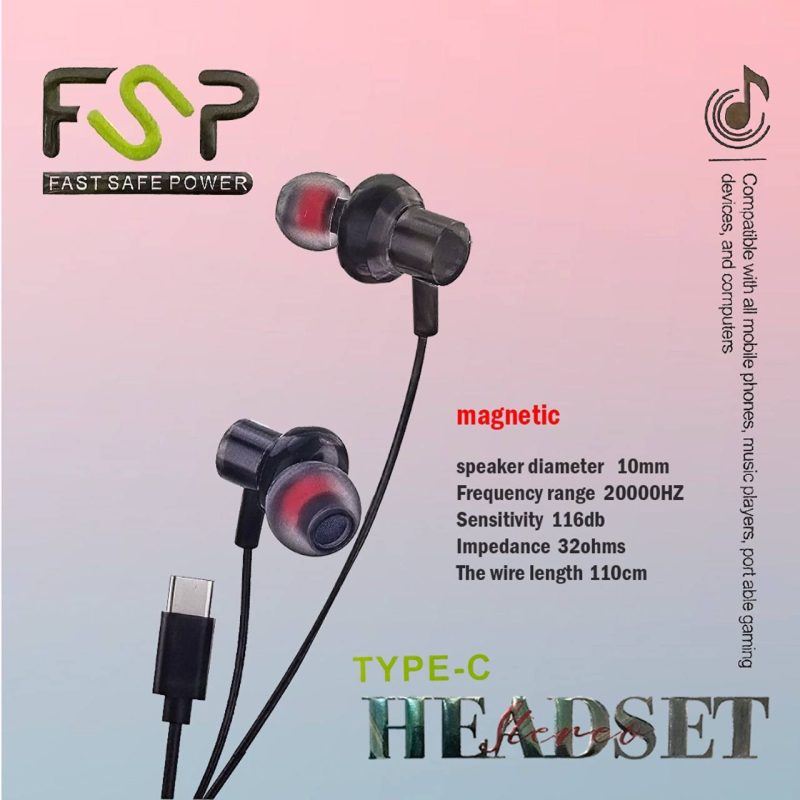 هندزفری سیمی FSP مدل H20