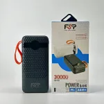 پاور بانک 30000 میلی آمپر ساعت فست شارژ FSP مدل PB-09