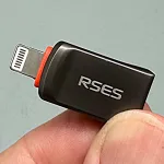 تبدیل OTG RSES OT-10 | مبدل USB به Lightning با بدنه فلزی