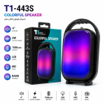 اسپیکر بلوتوثی T1-137S 6.5 اینچ 12 وات باتری 1500 میلی‌آمپرساعت