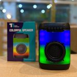 اسپیکر بلوتوثی T1-443S 4 اینچ 8 وات باتری 1500 میلی‌آمپرساعت