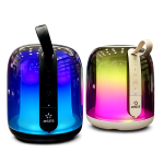 اسپیکر بلوتوثی قابل حمل RSES S-88 با باتری 1800 میلی‌آمپرساعت و نورپردازی RGB