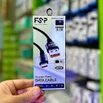 کابل FSP C-70 USB به Type-C | کابل فست شارژ 20 وات