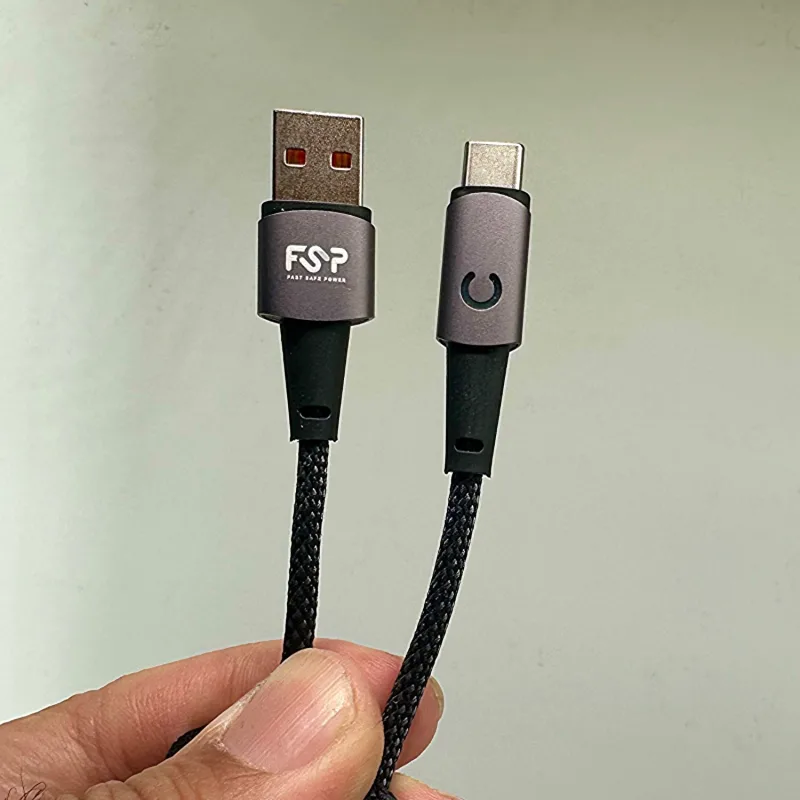 کابل FSP C-70 USB به Type-C | کابل فست شارژ 20 وات