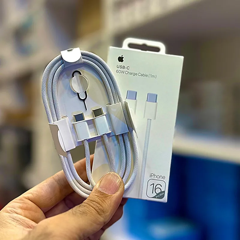 کابل Type-C به Type-C سری Max آیفون فست شارژ 60 وات
